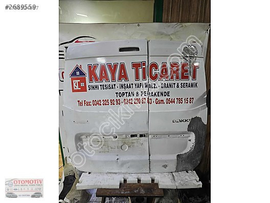 DACİA DOKKER BEYAZ SAĞ SOL BAGAJ KAPAĞI ORJINAL