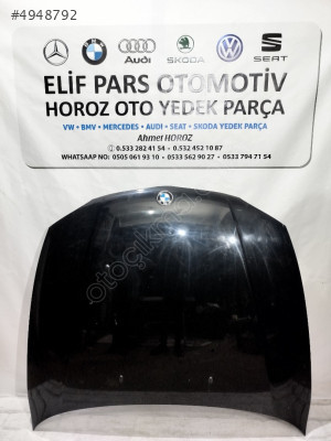 BMW E87 SİYAH ORJİNAL MOTOR KAPUTU