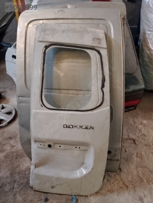 Dacia dokker arka sol bagaj