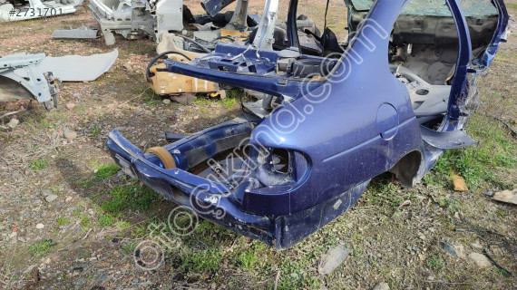 Megane 1 arka panel arka çamurluk