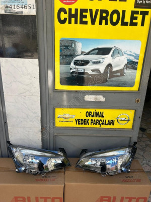 opel astra j sağ sol far takım