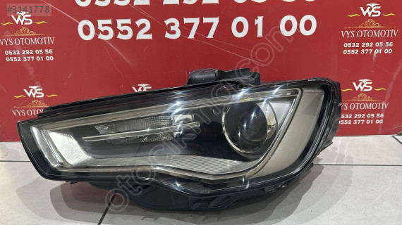 2013-2016 Audi A3 Sol Ön Far Xenon  8v0941005c