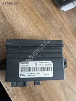 PEUGEOT 308 PARK SENSÖR BEYNİ 9663821680