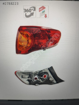 Toyota Corolla 2007-2009 dış sağ stop