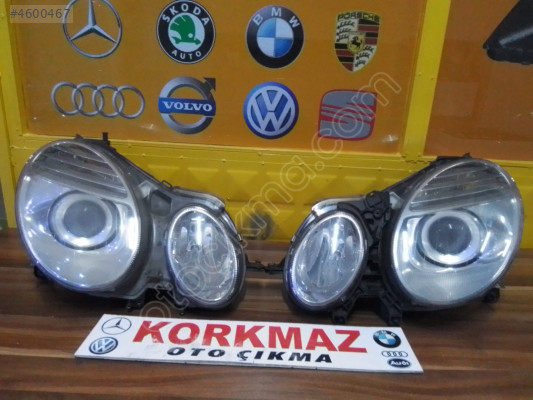 MERCEDES E180 E200 E220 E250 E280 W211 A211 SAĞ SOL FAR MAKYAJLI