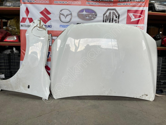 isuzu d-max ön kaput sol çamurluk