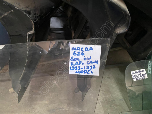 MAZDA 626 SOL ÖN KAPI CAMI 1993-1997 MODEL ORJİNAL ÇIKMA