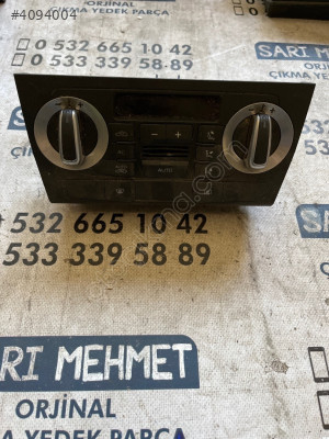 ÇIKMA AUDI A3 8P0820043BK KLİMA KONTROL PANELİ
