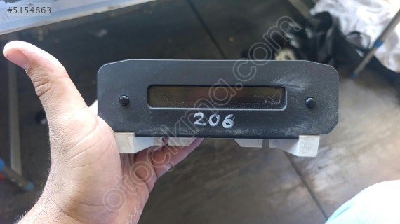 Peugeot 206 bilgi i Ekranı