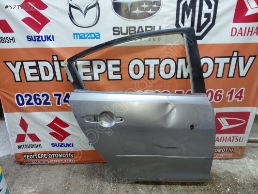 mazda 3 sedan sağ arka kapı 2004-2008