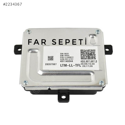 AUDİ A4 FAR LED BEYNİ SIFIR OEM:4G0907697D