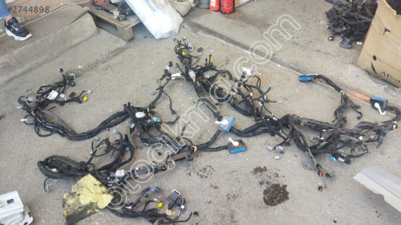 ford transit motor içi tesisat
