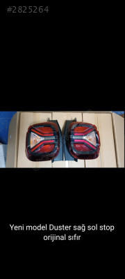 Duster arka stoplar