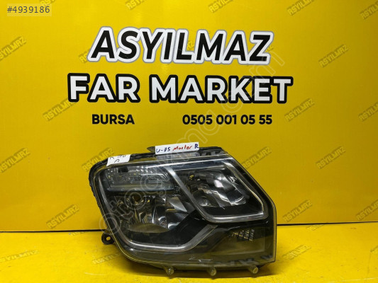 DUSTER SAĞ FAR - ORJİNAL