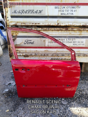 RENAULT SCENİC 2 ÇIKMA ORJİNAL SAĞ ÖN KAPI 2004-2010