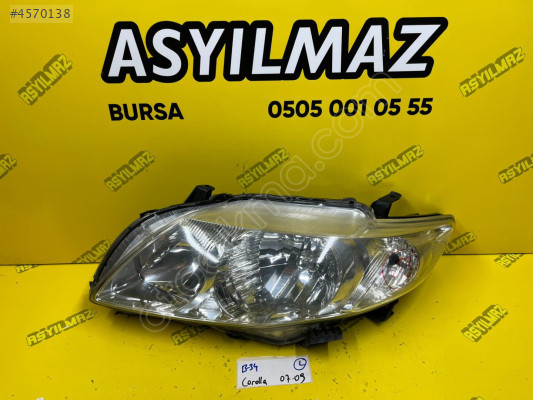 COROLLA SOL FAR (ORJİNAL) 2007-2009