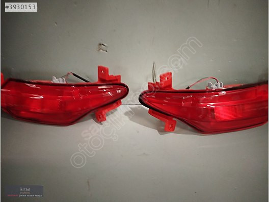 Chery Tiggo 7 pro sağ sol arka tampon reflektörü