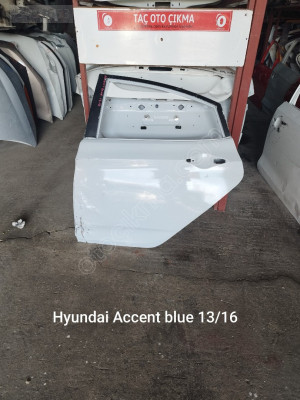 Hyundai Accent blue çıkma sol arka kapı