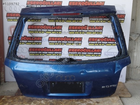 AUDİ A3 BAGAJ KAPAĞI DOLU