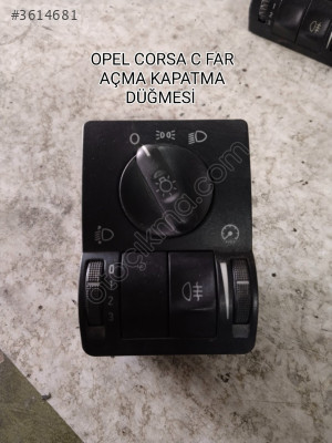 OPEL CORSA C ORJİNAL FAR KONTROL DÜĞMELERİ