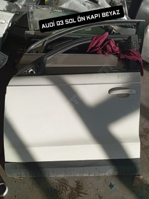 audi Q3sol ön kapı beyaz orjinal süme çıkma