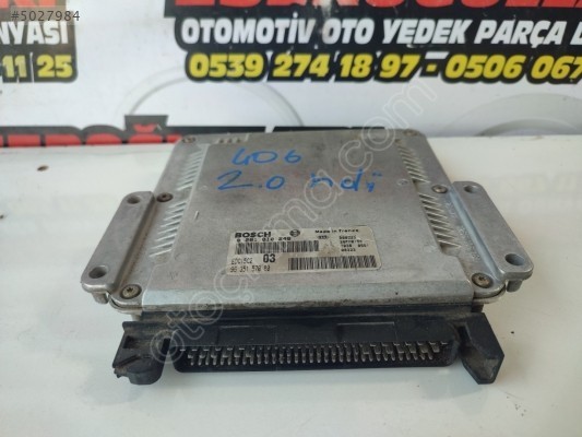 PEUGEOT 406 2.0HDİ MOTOR BEYNİ