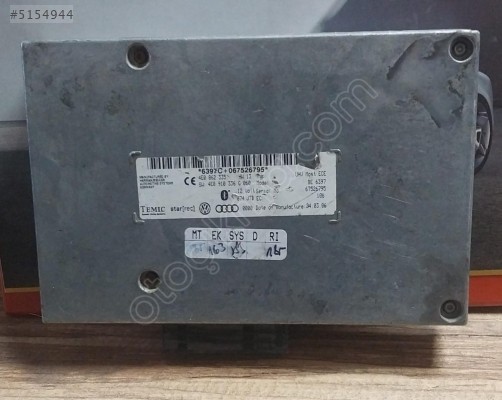 4E0862335 orj audi a6 Q7 bluetooth kontrol ünitesi modülü