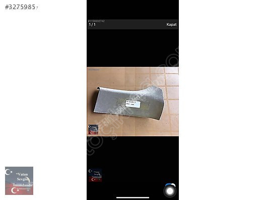 KİA SORENTO D ARKA DİREK PLASTİĞİ