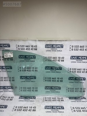 ÇIKMA RENAULT LAGUNA 2 SAĞ ÖN KAPI CAMI