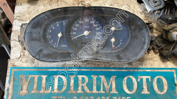 DACİA SOLENZA KM SAATİ