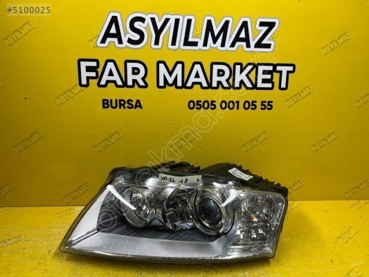 AUDİ A8 SOL FAR (HATASIZ) - 4E0941003