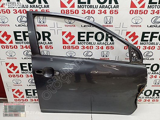 TOYOTA COROLLA SAĞ ÖN KAPI ÇIKMA ORİJİNAL PARÇA 2007-2012