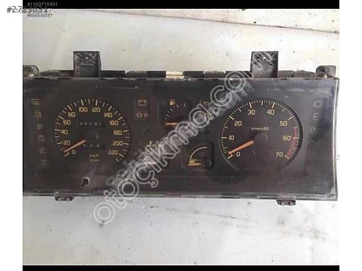 Renault 21 gösterge paneli