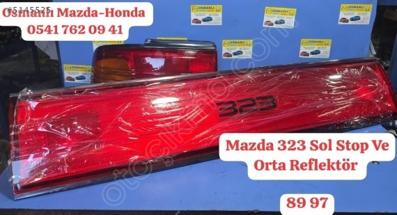 Mazda 323 Sol Stop Ve Orta Reflektör