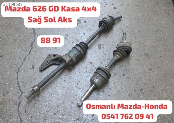 Mazda 626 GD Kasa 4x4 Sağ Sol Aks