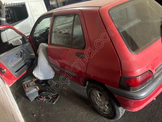 RENAULT CLİO 1 SOL ARKA KAPI DOLU ORJINAL ÇIKMA