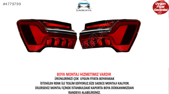 ARKA DIŞ STOP LAMBASI SOL-SAĞ  A6 2020