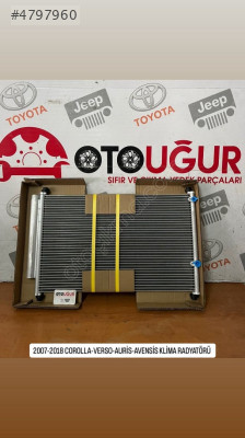2007-2018 MODEL TOYOTA COROLLA KLİMA RADYATÖRÜ