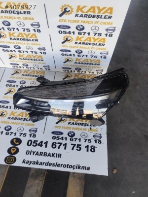 Renault Clio 5 Sol Ön Far Orijinal Çıkma