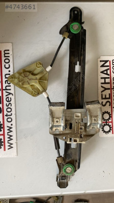 Seat leon 2009 sol arka kapı cam krikosu