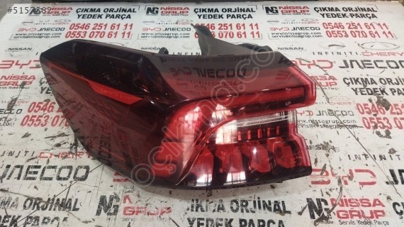 CHERY TİGGO 8 PRO MAX SOL DIŞ STOP 22-25