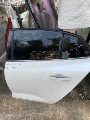 RENAULT MEGANE 4 SOL ARKA KAPI DOLU  - CK OTOMOTİV -