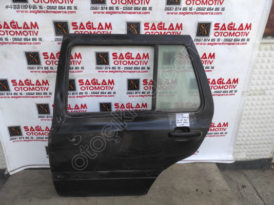 ÇIKMA VW GOLF-3 SOL ARKA KAPI CAMI