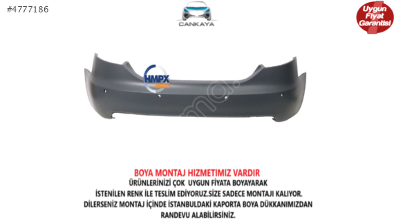 AUDİ A6 ARKA TAMPON  2005/2008 SIFIR