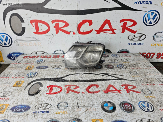 DACİA DUSTER 2013-2017 SOL ÖN FAR ORJİNAL ÇIKMA PARÇA