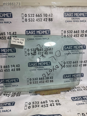 ÇIKMA TOYOTA COROLLA 111 SOL ARKA KAPI CAMI