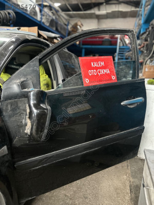 RENAULT MEGANE 2 SOL ÖN DOLU ORİJİNAL KAPI SİYAH