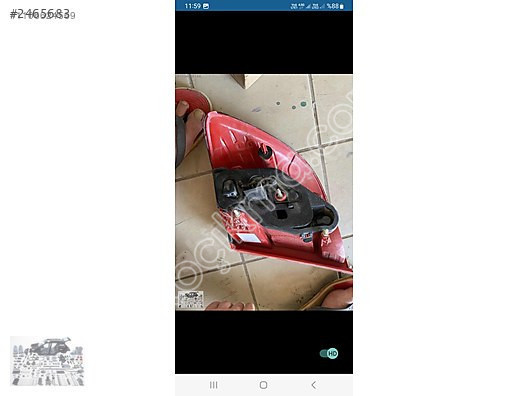 Renault symbol stop lambası hafif çatlağı var
