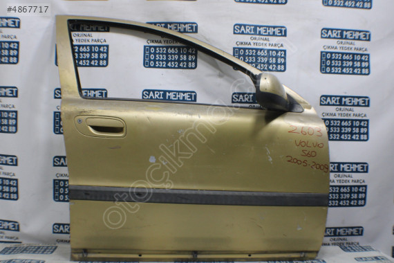 ÇIKMA VOLVO S60 SAĞ ÖN KAPI 2005-2009 2603