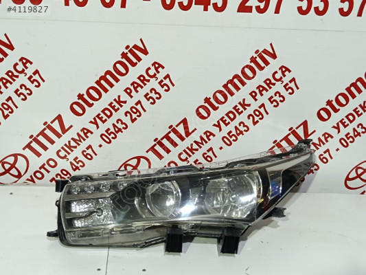 TOYOTA COROLLA SOL ÖN FAR 2013/2015